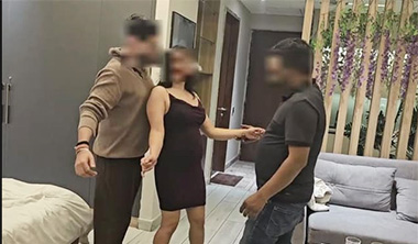 Anjali Get Together Threesome Old Friend Sex Video