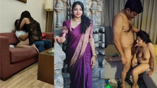 Indian Cuckold Wife Blowing Office Boss Fucking Pussy Hard