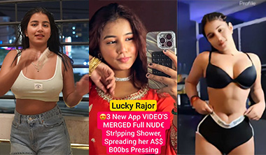 Lucky Rajor New Nude Stripping Boobs Pressing