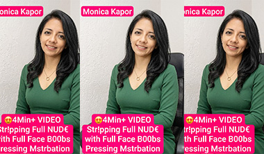 Monika Kapoor Most Surprising Live Masterbation Pussy