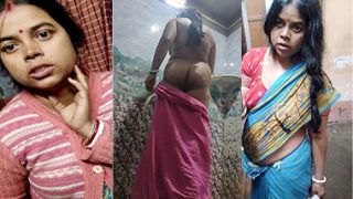 Bengali Bhabhi Bathing Changing Dress Mms