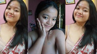 North East Girl Boobs Show To Boyfriend Viral Leaked Mms